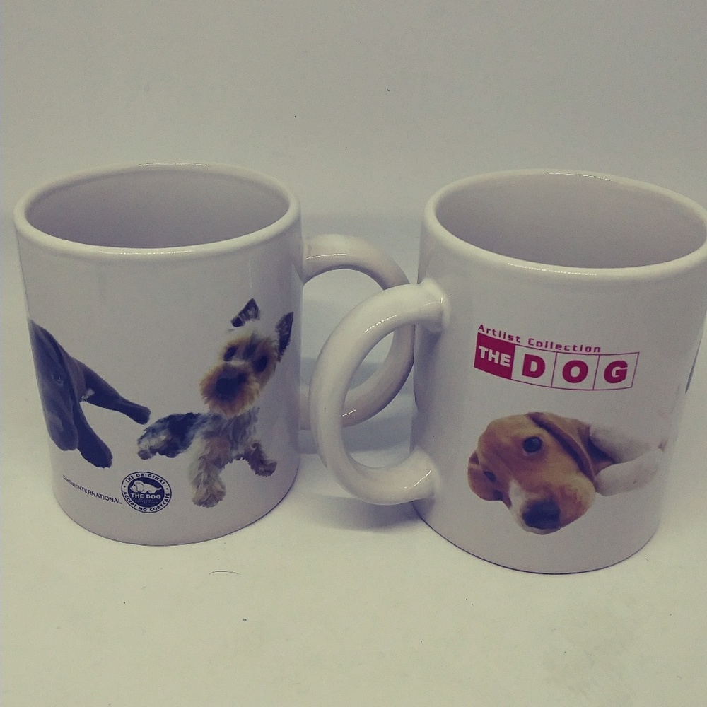 Artist Collection The Dog set of mugs